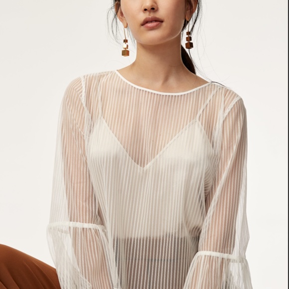 Aritzia Babaton Humbert Blouse in Black - Picture 5 of 5